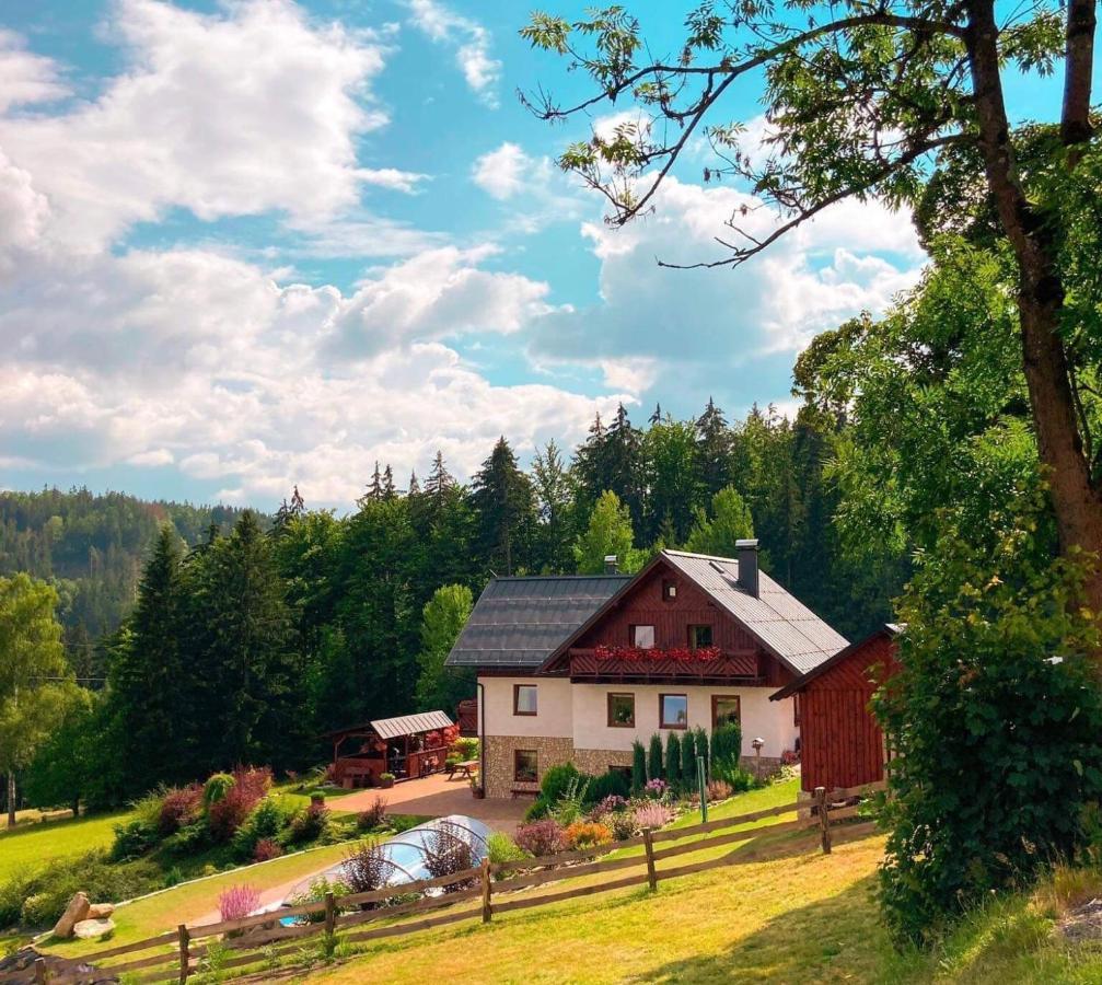 Na Planyrce Hotell Paseky nad Jizerou Eksteriør bilde